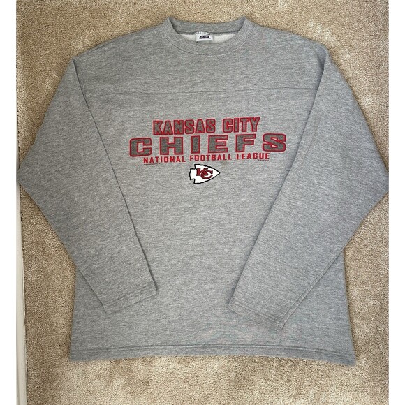CSA Other - Vintage 2001 Kansas City Chiefs Sweatshirt Men’s XL XXL Gray NFL CSA Crewneck